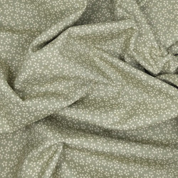Japanese Cotton Fabric Green Cherry Blossom Print - Sevenberry Wholesale