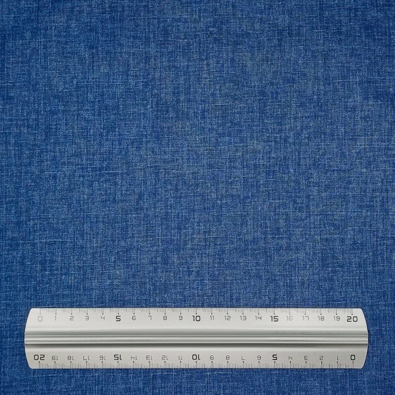 Tissu japonais dobby bleu marine réversible en coton - Vente en gros