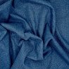 Tissu japonais dobby bleu marine réversible en coton - Vente en gros