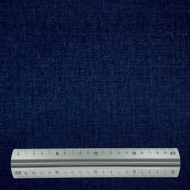 Tissu japonais dobby bleu nuit réversible en coton - Vente en gros