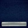 Tissu japonais dobby bleu nuit réversible en coton - Vente en gros