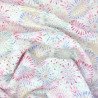 Japanese white fireworks seersucker fabric - Japanese summer cotton - wholesale