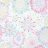 Japanese white fireworks seersucker fabric - Japanese summer cotton - wholesale