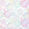 Japanese white fireworks seersucker fabric - Japanese summer cotton - wholesale