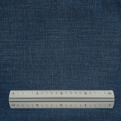 Midnight blue faux plain cotton fabric (110cm)