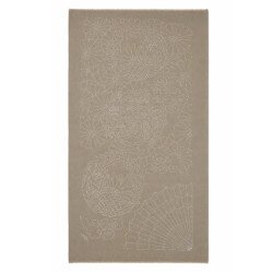 Panneau Sashiko taupe pré-imprimé 7 Dieux de la Fortune - vente en gros