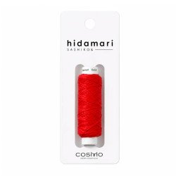 Hidamari red sashiko thread...