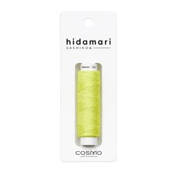 Fil sashiko Hidamari jaune citron 2 x 30 m – Vente en gros
