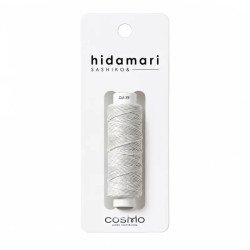 Fil sashiko Hidamari gris clair 2 x 30 m - Vente en gros
