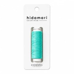 Hidamari south sea blue sashiko thread 30m x 2 spools - Wholesale