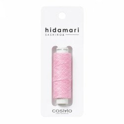Fil sashiko Hidamari rose bonbon 2 x 30 m – Vente en gros