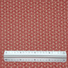 Tissu coton asanoha rouge (110cm)