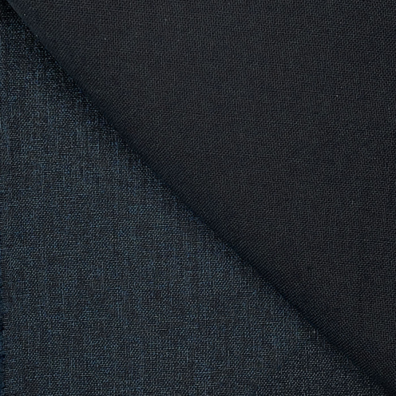 Sashiko canvas in ink blue cotton (110cm)