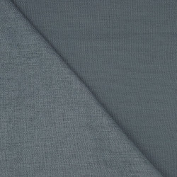 Sashiko canvas in silver blue cotton (110cm)