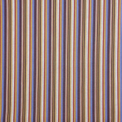 Japanese woven cotton red yellow white lavender stripes fabric (115cm)