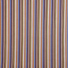 Japanese woven cotton red yellow white lavender stripes fabric (115cm)