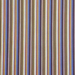 Japanese woven cotton red yellow white lavender stripes fabric (115cm)