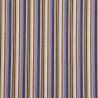 Japanese woven cotton red yellow white lavender stripes fabric (115cm)