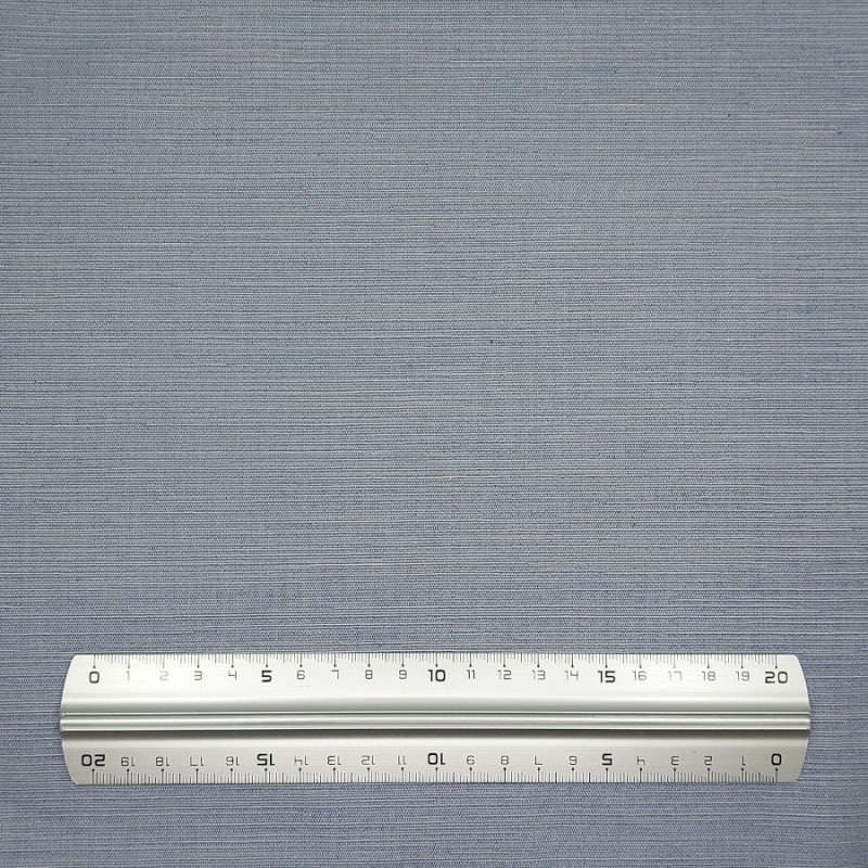 Japanese woven cotton light blue textured fabric (115cm)