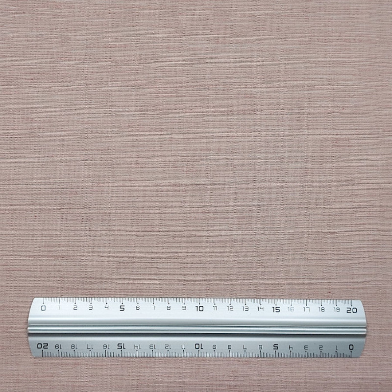 Japanese woven cotton light pink textured fabric (115cm)