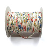 2mm cotton cord ivory white small wild flowers 30m roll