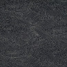 Midnight blue rustic cotton fabric with japanese waves patterns (110cm)