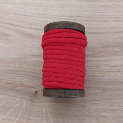 Plain red kimono cord 5mm 7m roll