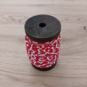 Kimono cord 5mm red arabesques 7m roll